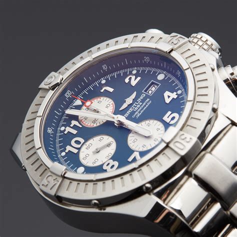 pre owned breitling super avenger 11|Breitling Avenger 45 for sale.